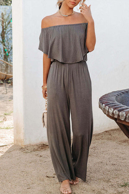 Leila | Solid vacation casual jumpsuit