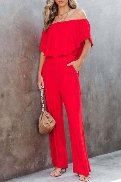 Leila | Solid vacation casual jumpsuit