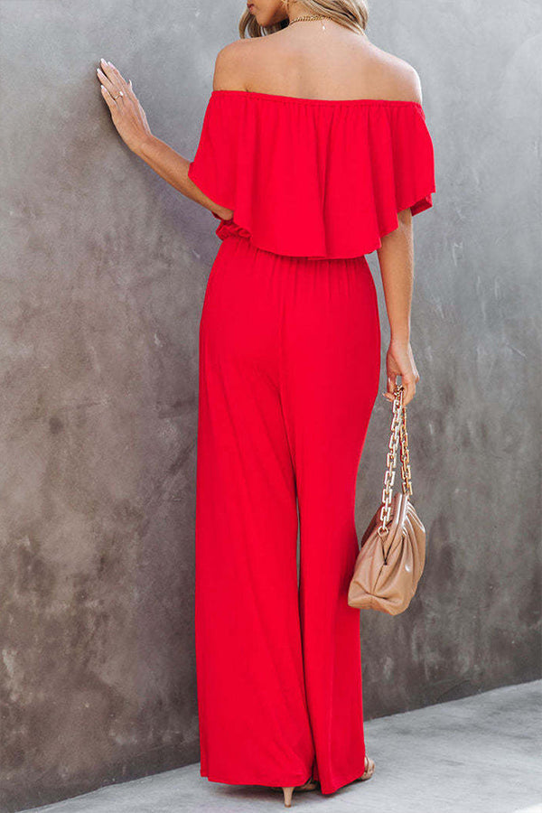 Leila | Solid vacation casual jumpsuit