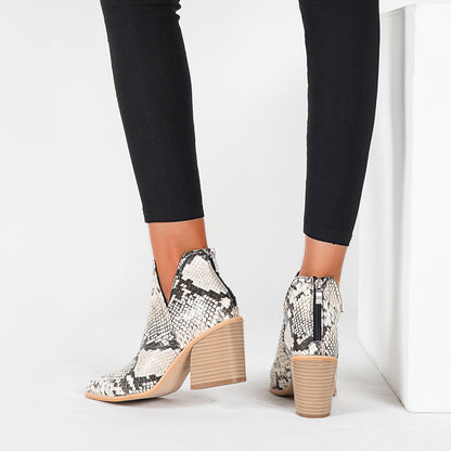 Odessa - Multi-Print Ankle Boots