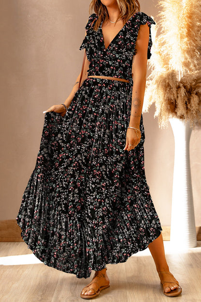 CHEY - Bohemian Split Maxi Dress