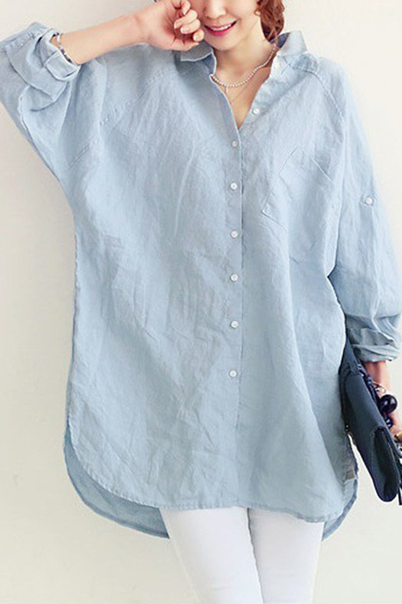 Vanessa | Oversized Linen Shirt