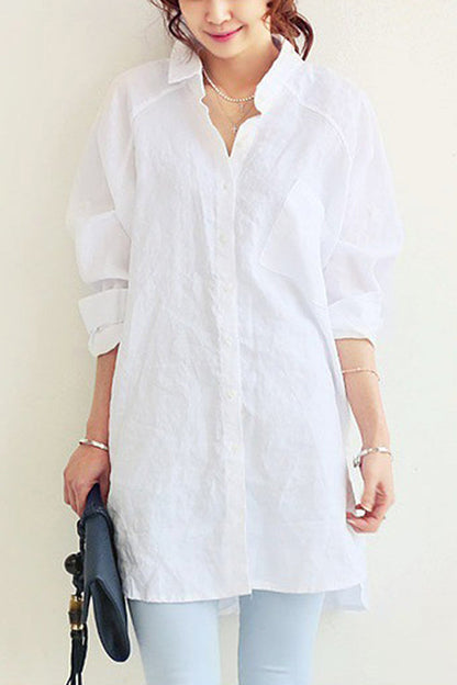 Vanessa | Oversized Linen Shirt