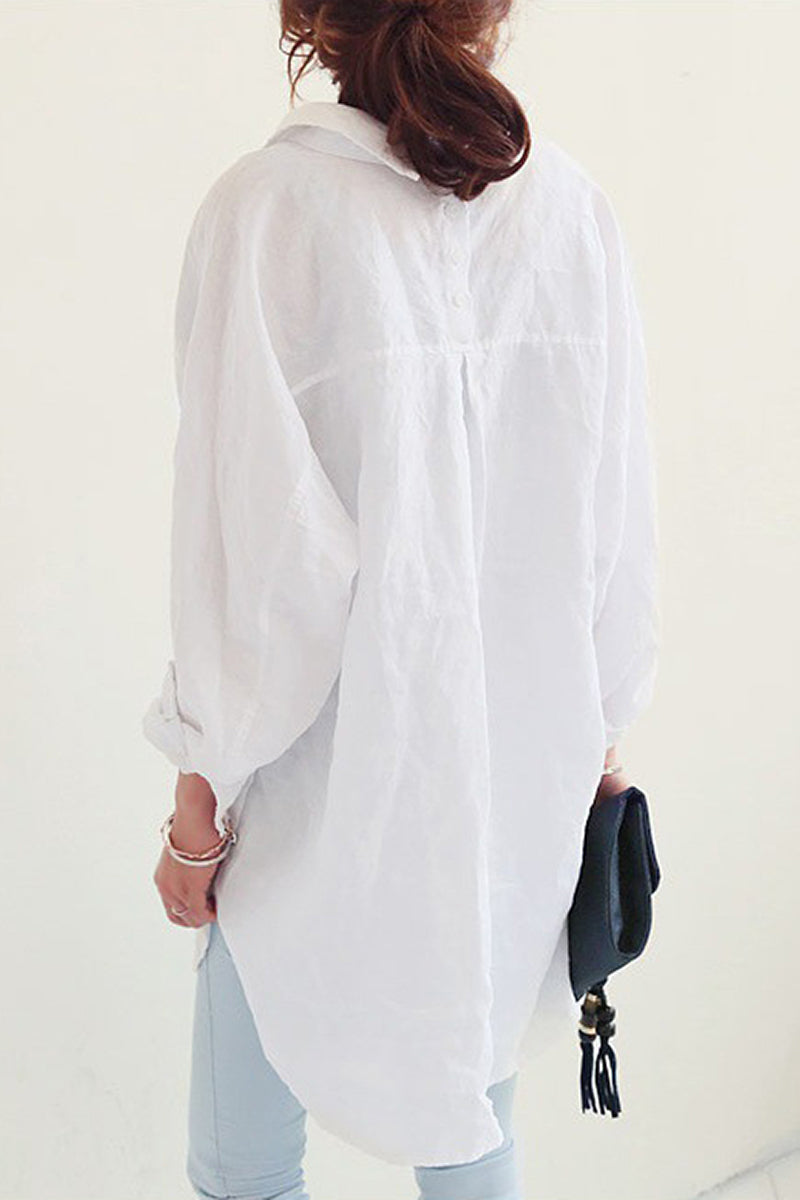 Vanessa | Oversized Linen Shirt