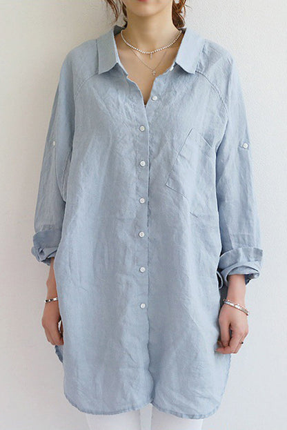 Vanessa | Oversized Linen Shirt