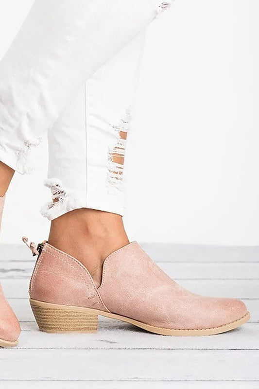 Azalea | Western Cut Out Ankle Boots