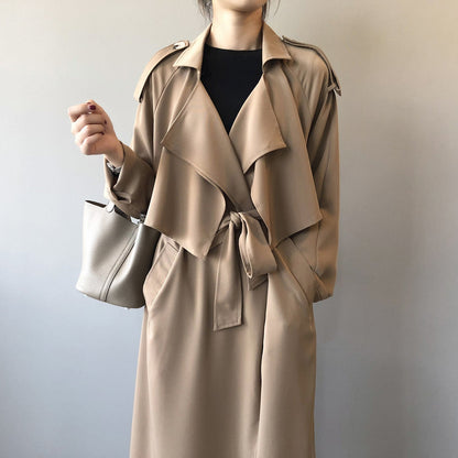 NGARRA - Retro Baggy Trench Coat