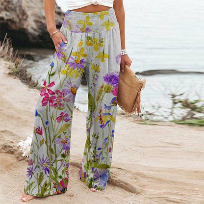 Lannle | Stylish Flower Pants