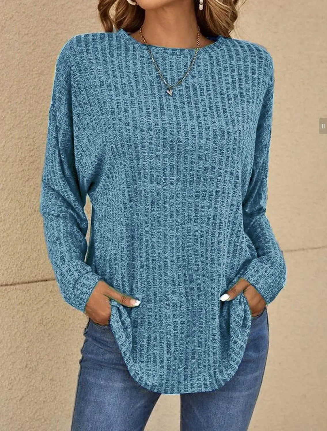 Freya | Casual Textured Sweater