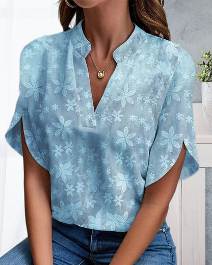 Amey | Floral Blouse