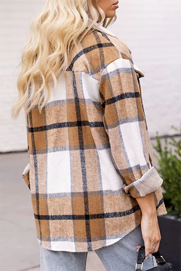 Lisa | Long Sleeve Plaid Flannel