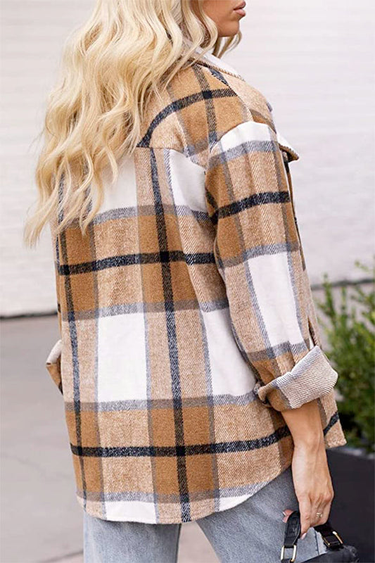 Lisa | Long Sleeve Plaid Flannel