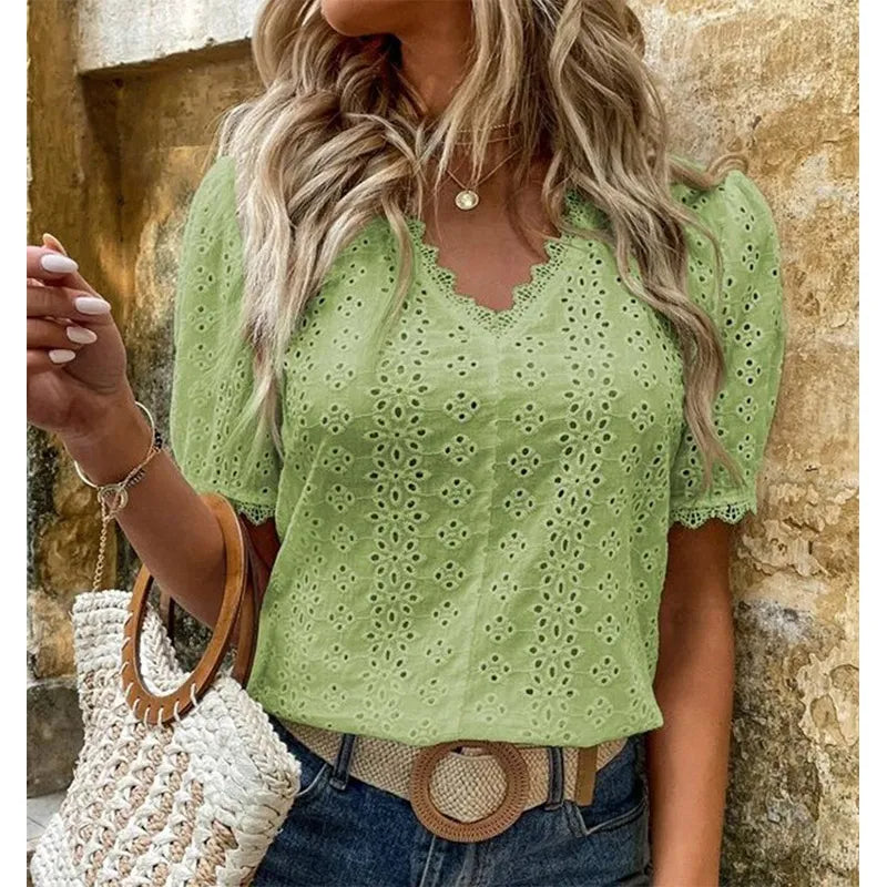 Sarah I Summer Lace Blouse