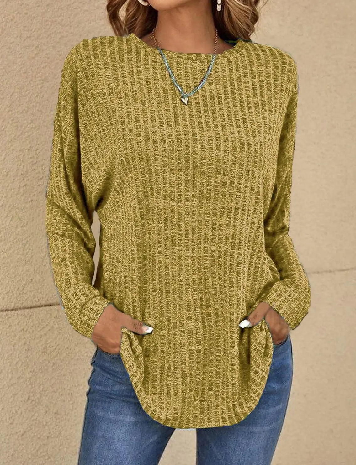 Freya | Casual Textured Sweater