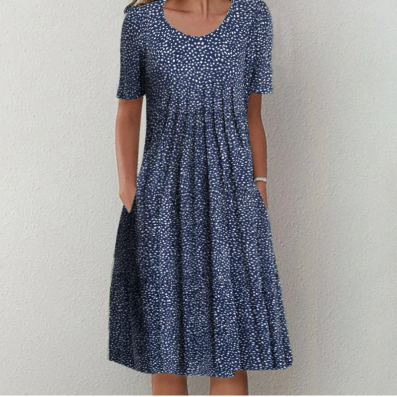 Adeline I Elegant Cotton Dress