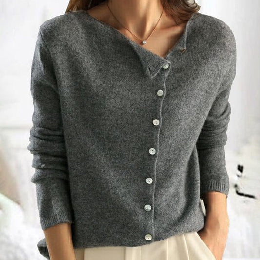 Lucia - Button sweater