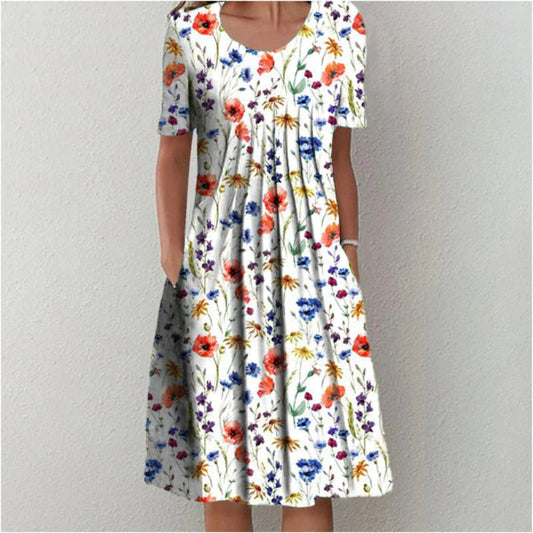 Adeline I Elegant Cotton Dress