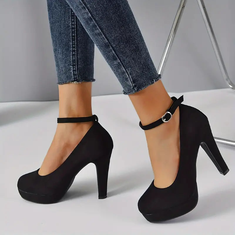 Bonnie™  |  Black Heels