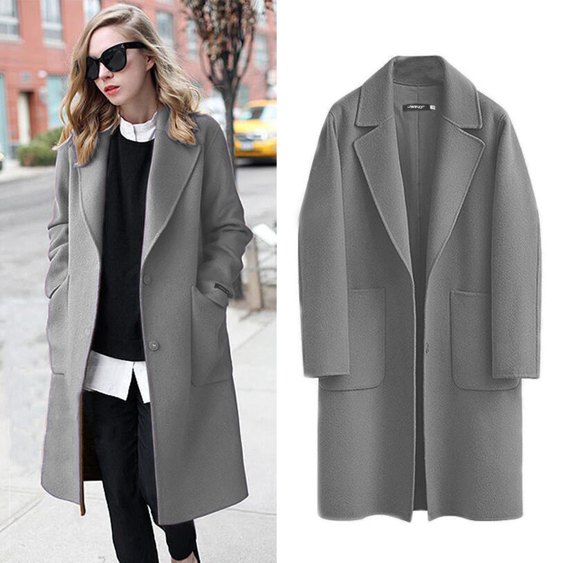 LEONA - Long Wool Coat