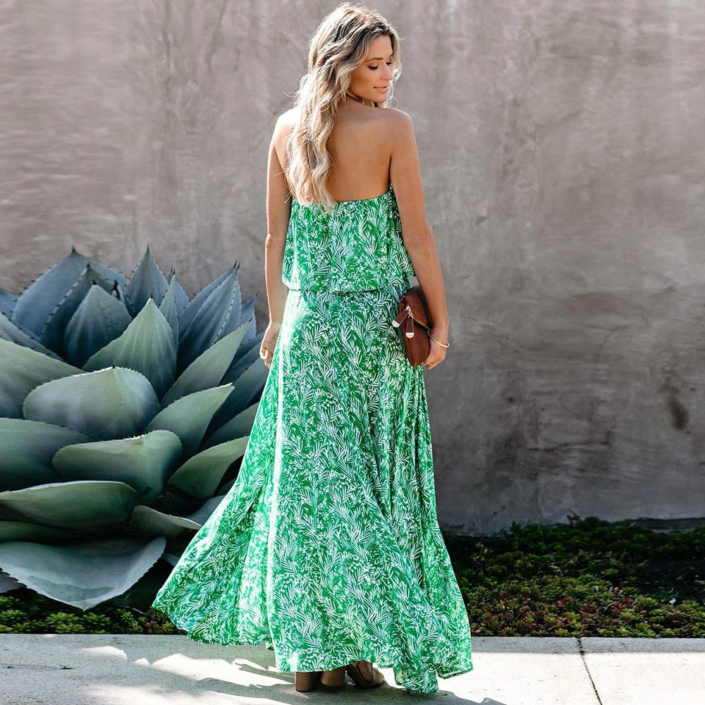 AMELIA - Split Maxi Dress