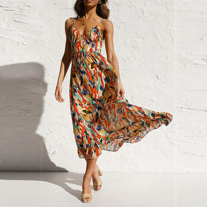 Rhylee - Boho Printed Dress