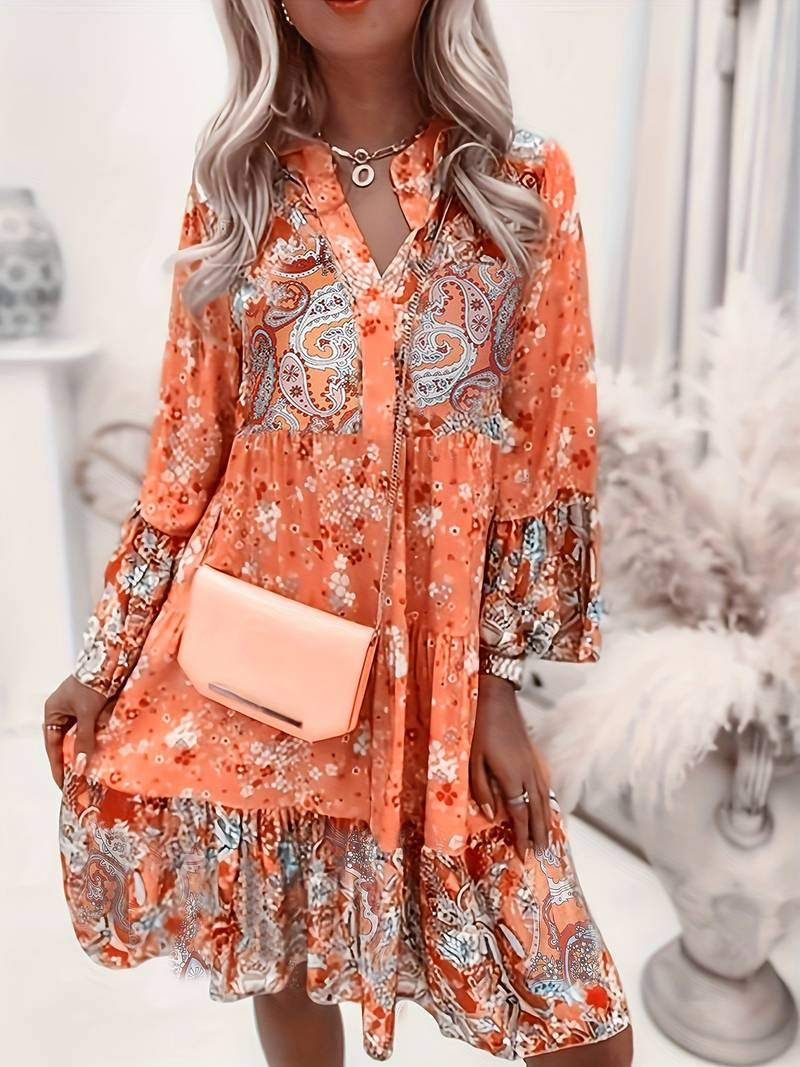 Aria | Floral Print Dress