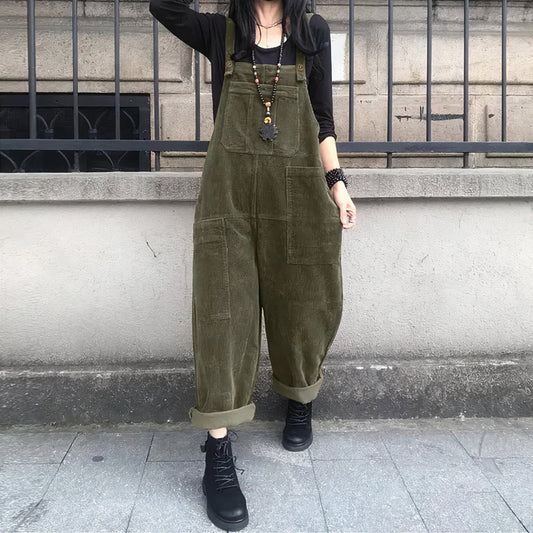 Sarah | Vintage Corduroy Jumpsuit