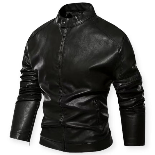 'Stealth' Leather Jacket