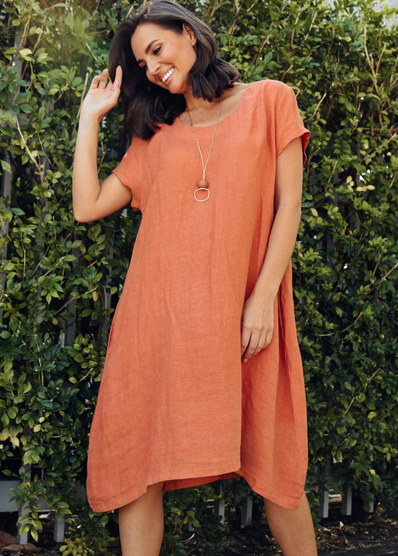 Sonny - Linen Dress For Australian Summer Season