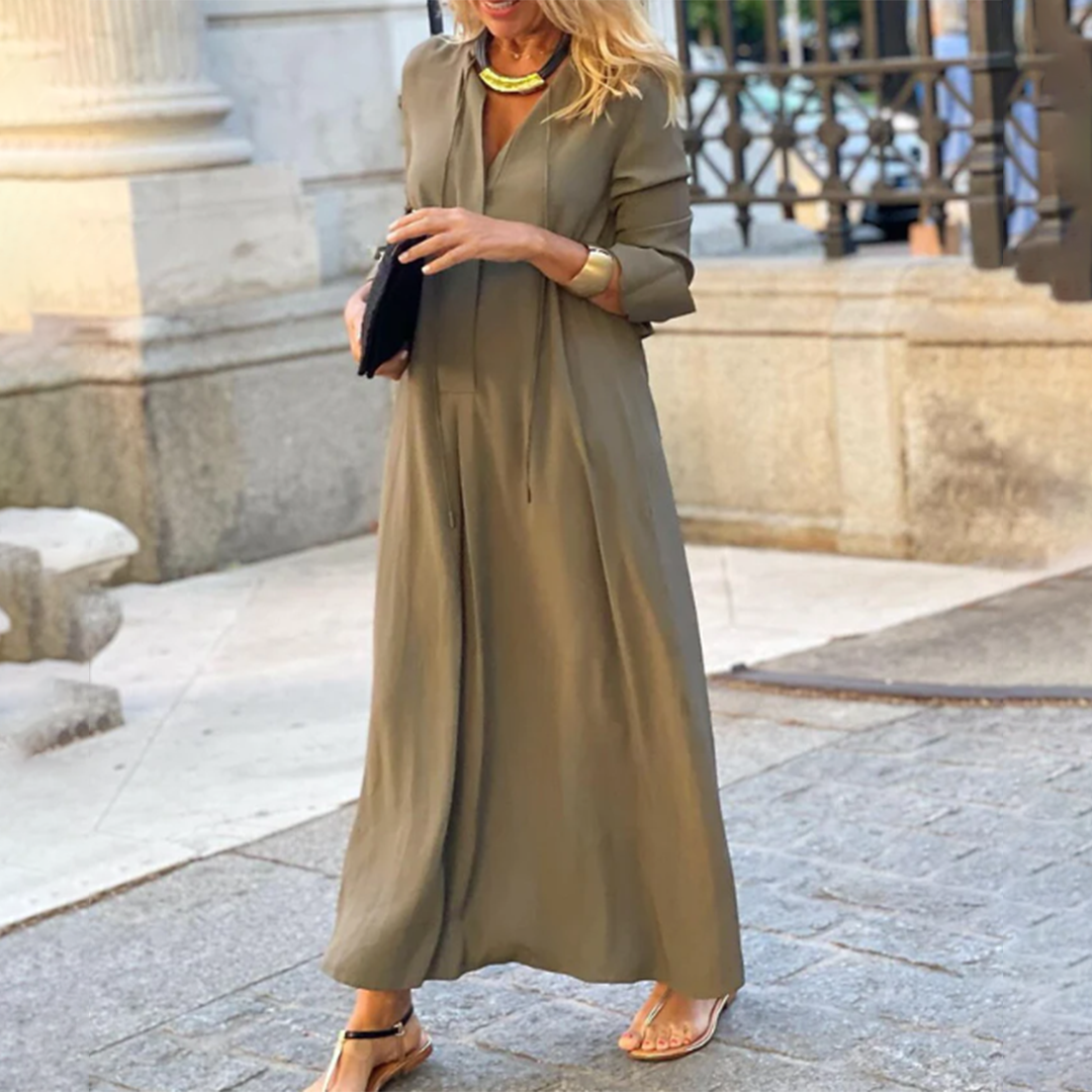 Maristela | Relaxed and Cozy Maxi Dress