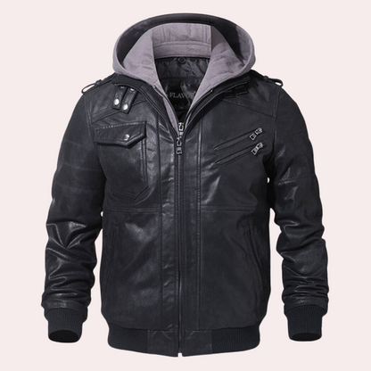 Aslak - Stylish men's hooded jacket