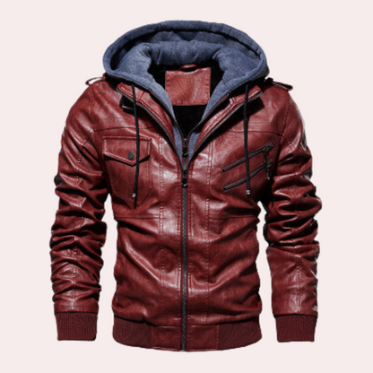 Aslak - Stylish men's hooded jacket