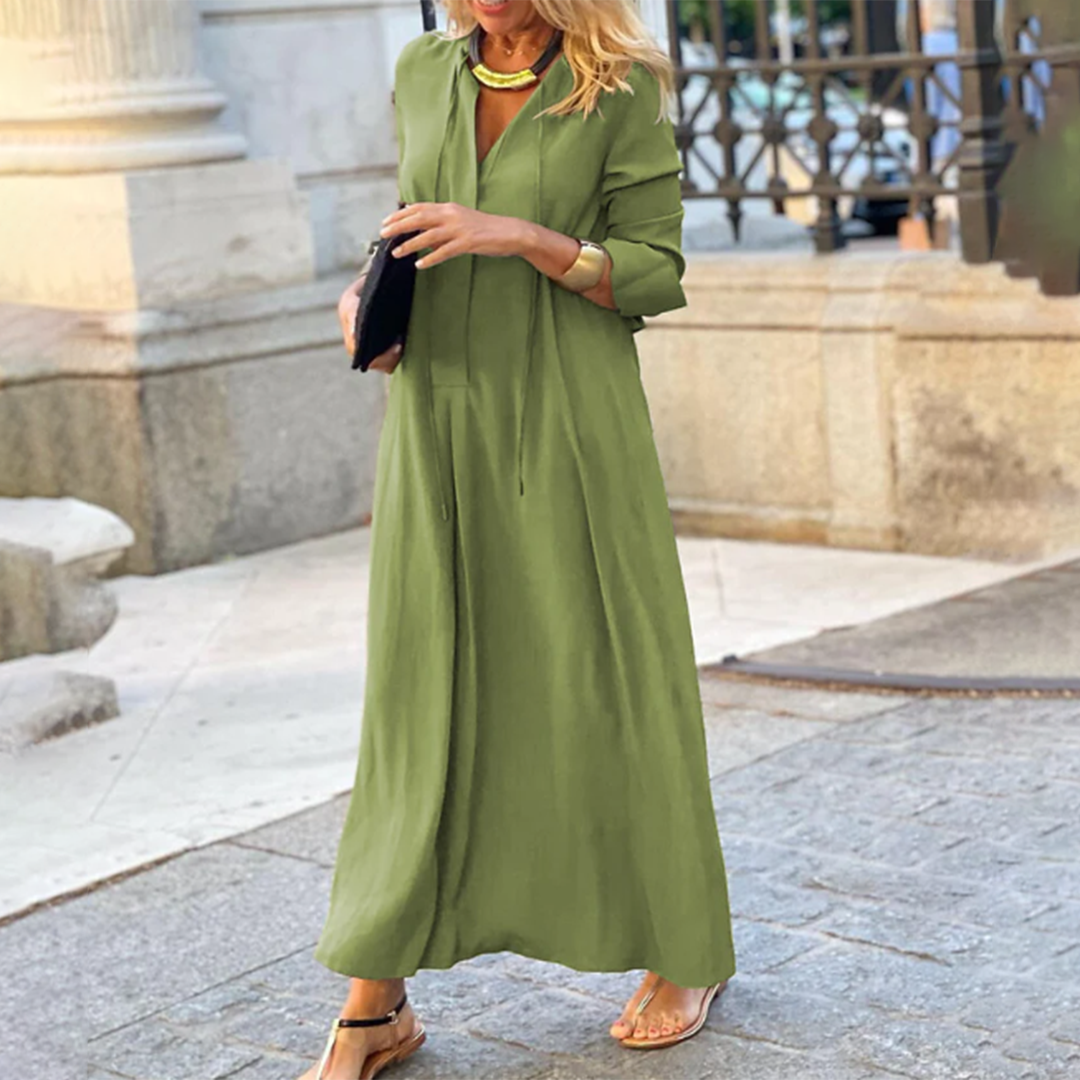 Maristela | Relaxed and Cozy Maxi Dress