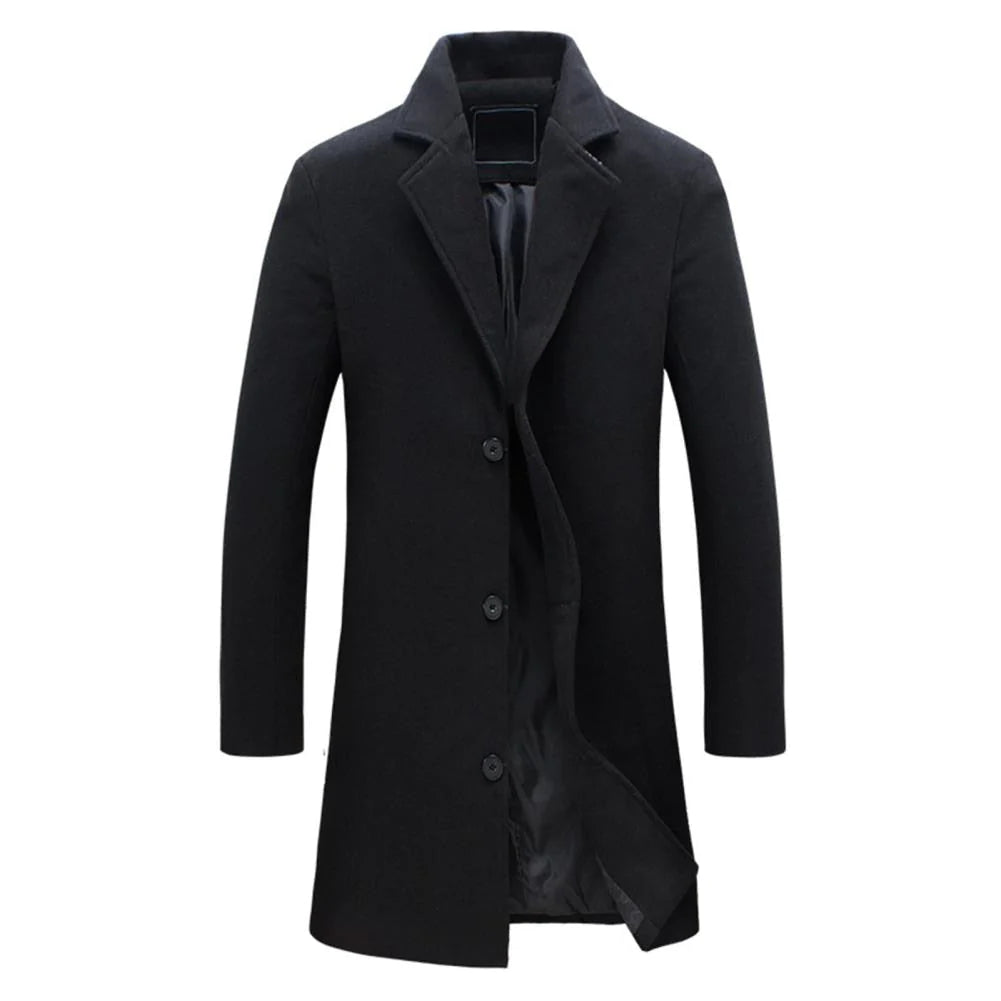 Alvin | Long winter coat for men