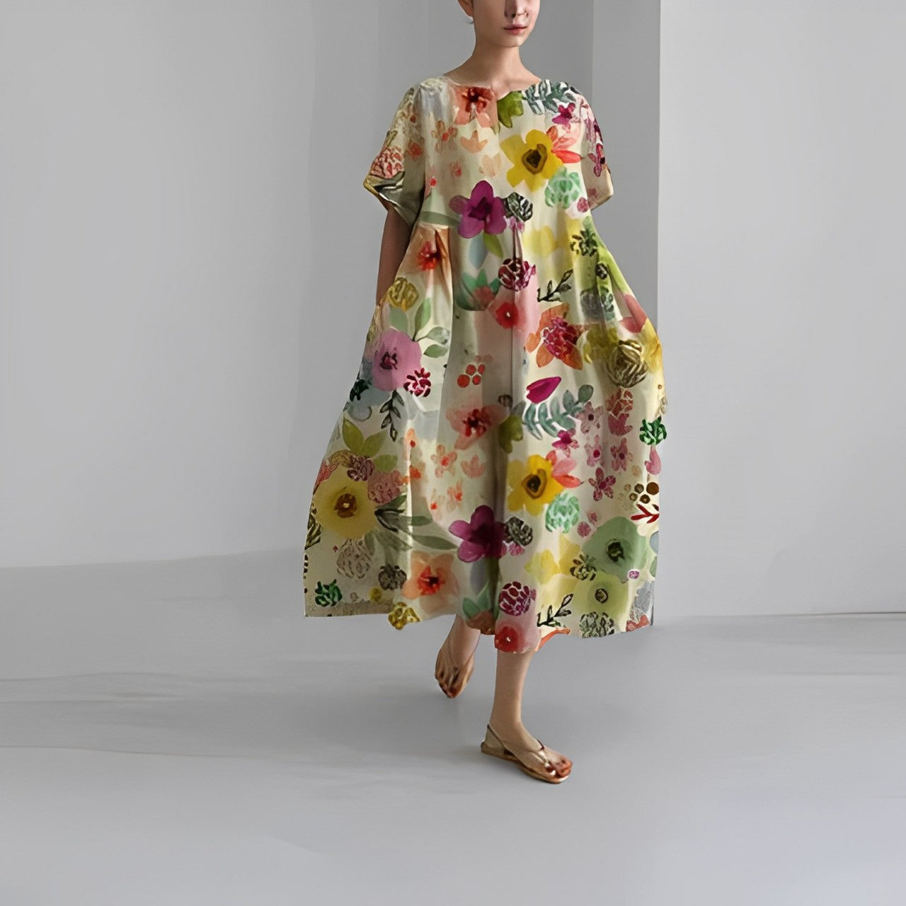 Scarlett | Comfortable Floral Dress