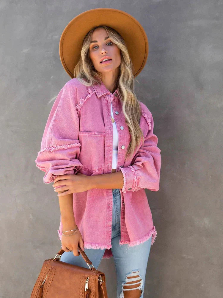 Sadie - Oversized Denim Jacket