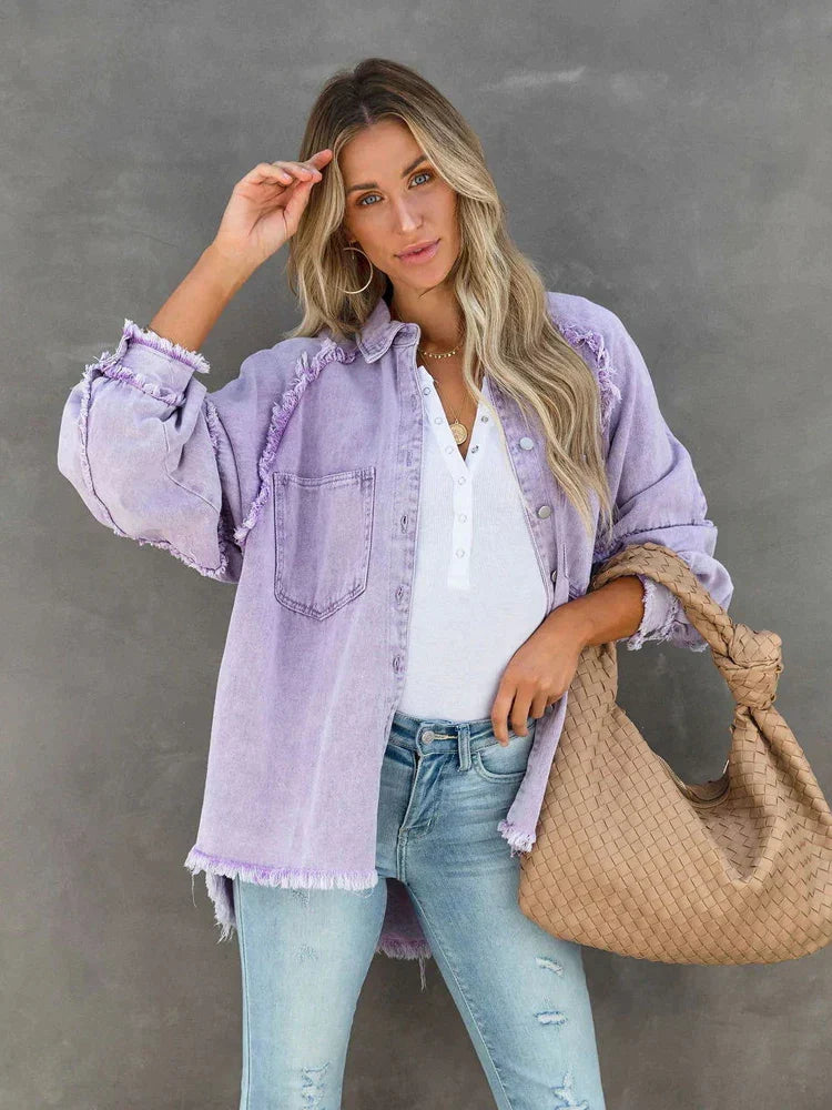 Sadie - Oversized Denim Jacket