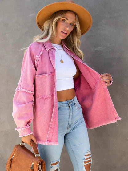 Sadie - Oversized Denim Jacket