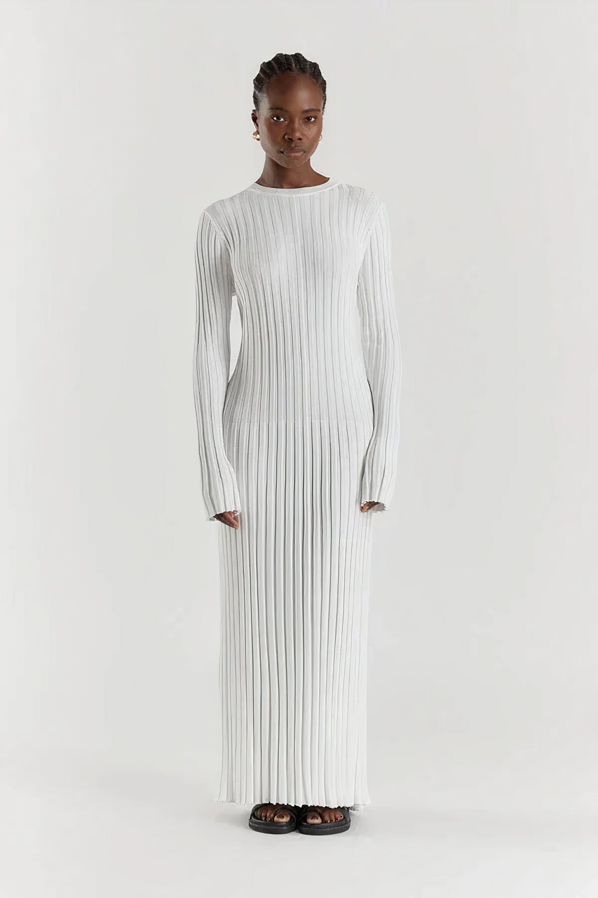 Alena | Ribbed Knit Dress