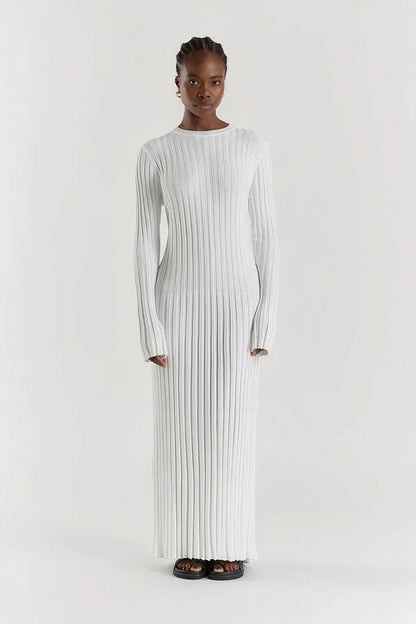 Alena | Ribbed Knit Dress