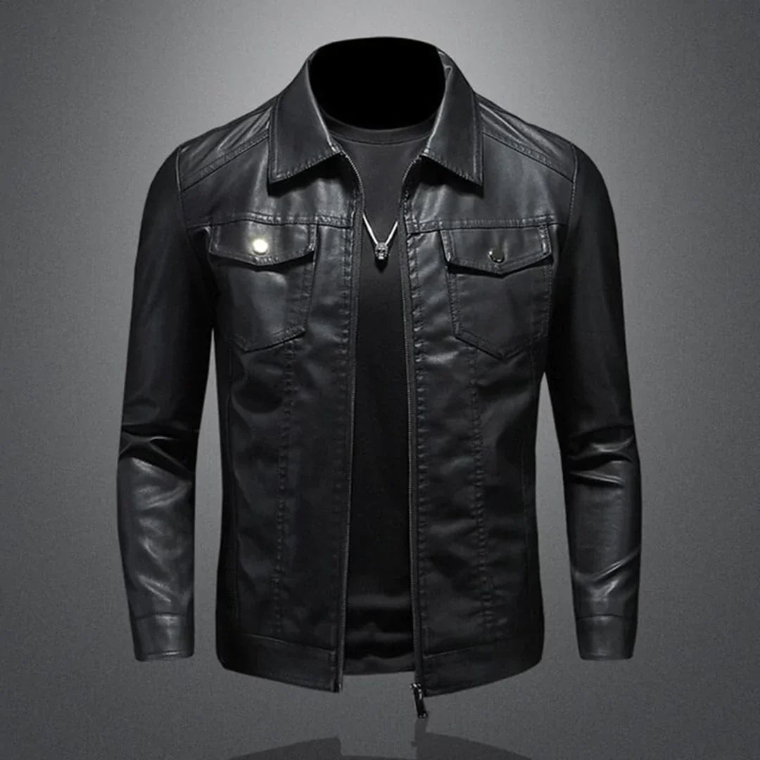 Gustav | Leather men's jacket