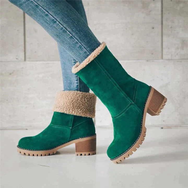 SACHA - Ankle Boots With Teddy Lining