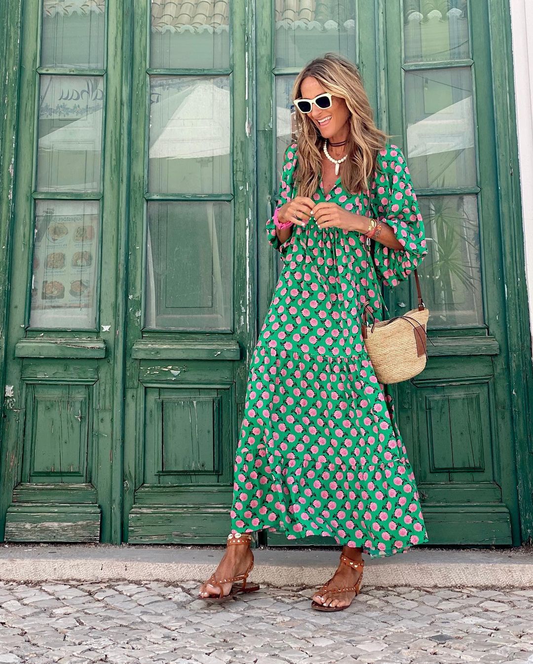 LUCILLE - Boho Maxi Dress