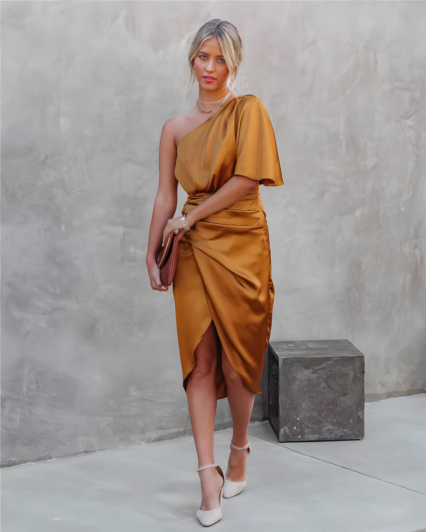 Aurelia | Elegant silk party dress