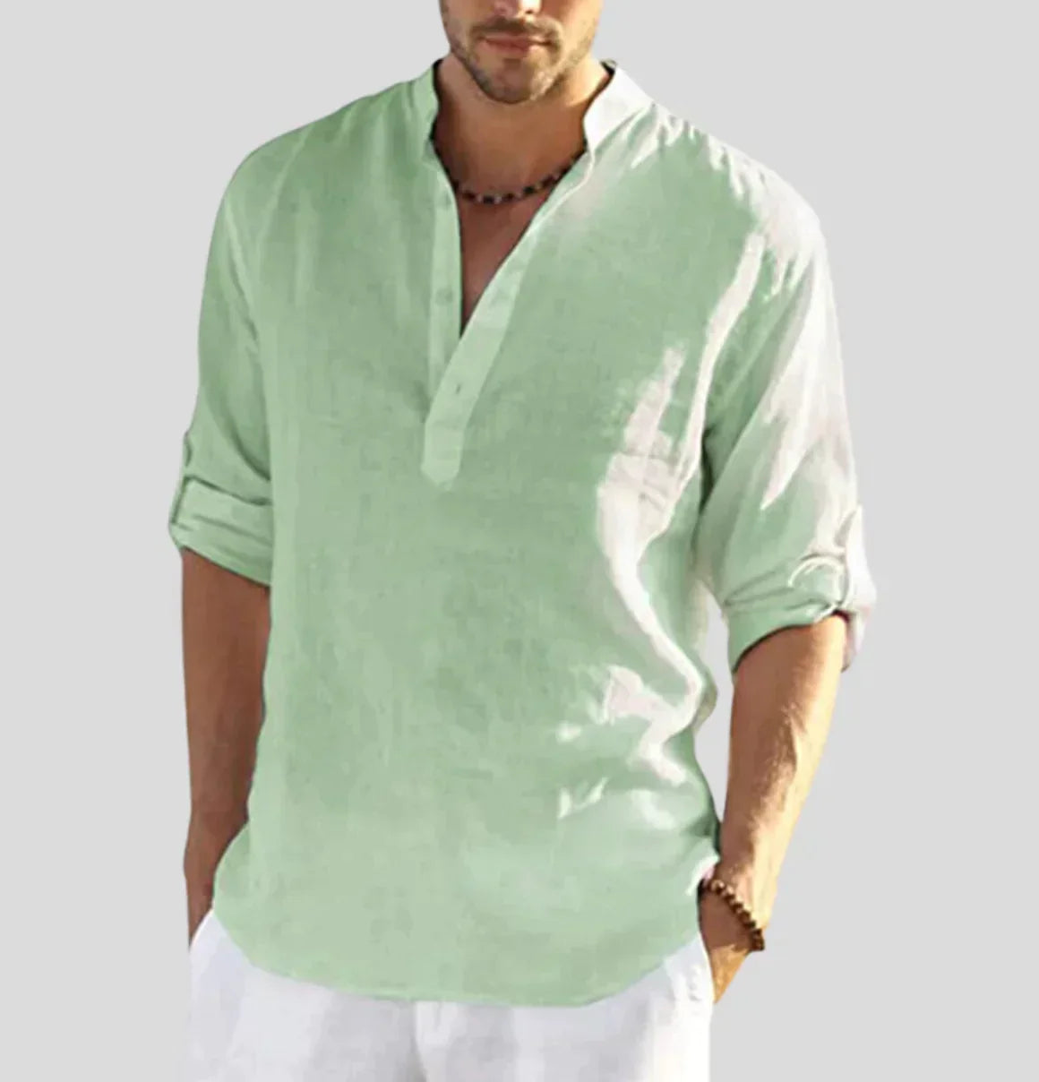 Sam | Elegant Linen Shirt for Men