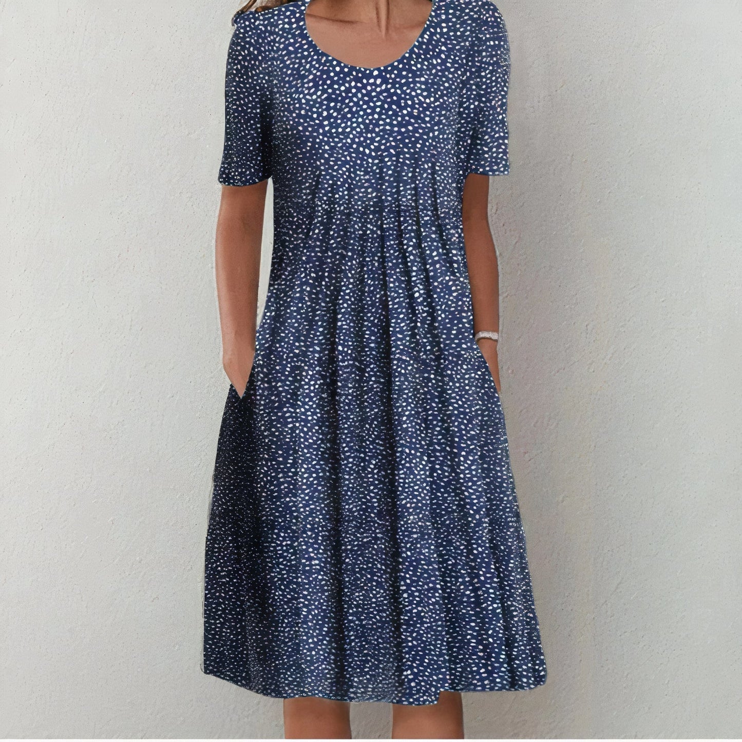 Katelyn | Elegant cotton dress