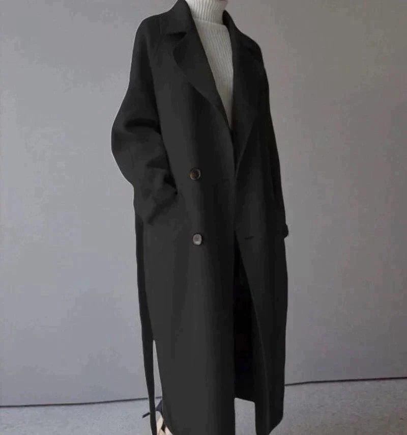 ACELYA - Long Wool Coat