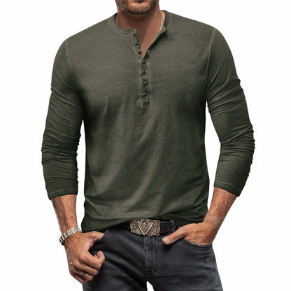 Emilio | Classic Henley shirt