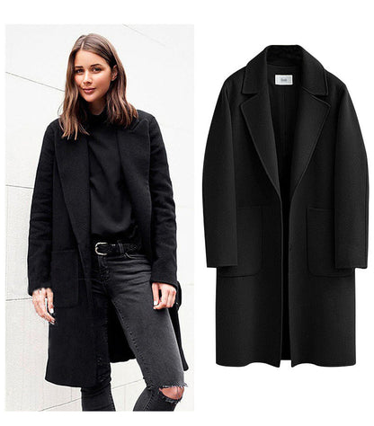 LEONA - Long Wool Coat