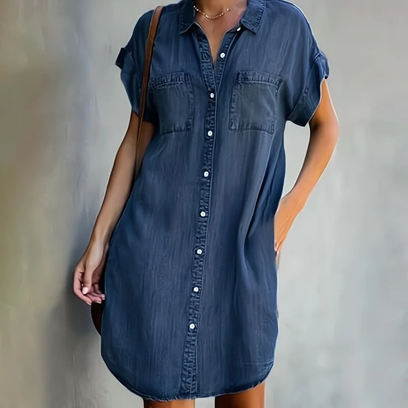 Naomi | Denim Dress